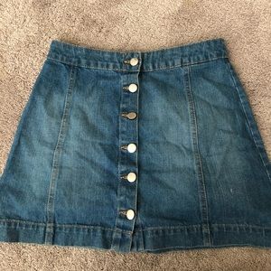 Denim skirt